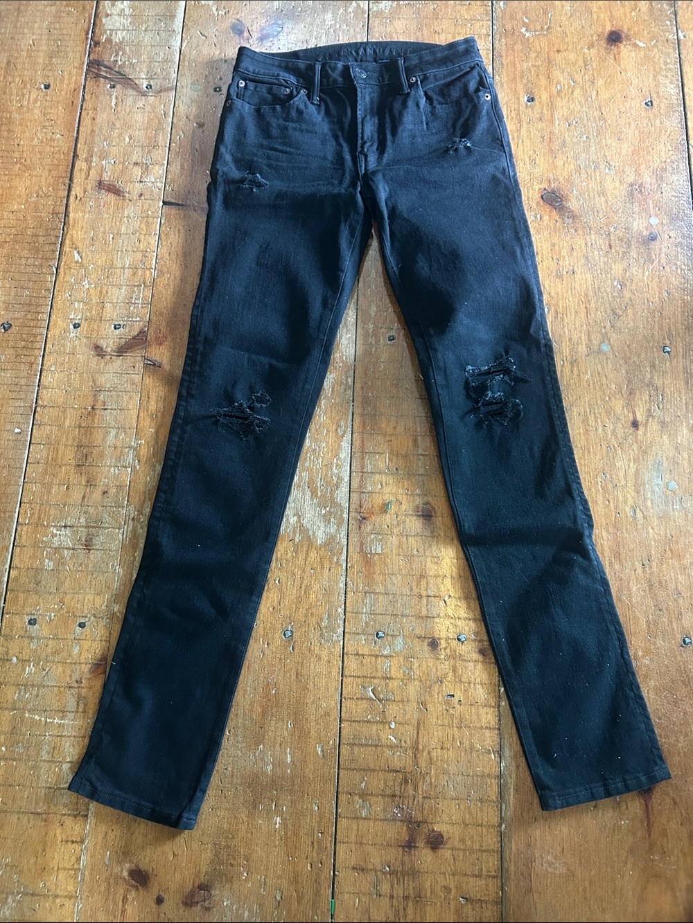 American Eagle Black Slim Airflex Jeans